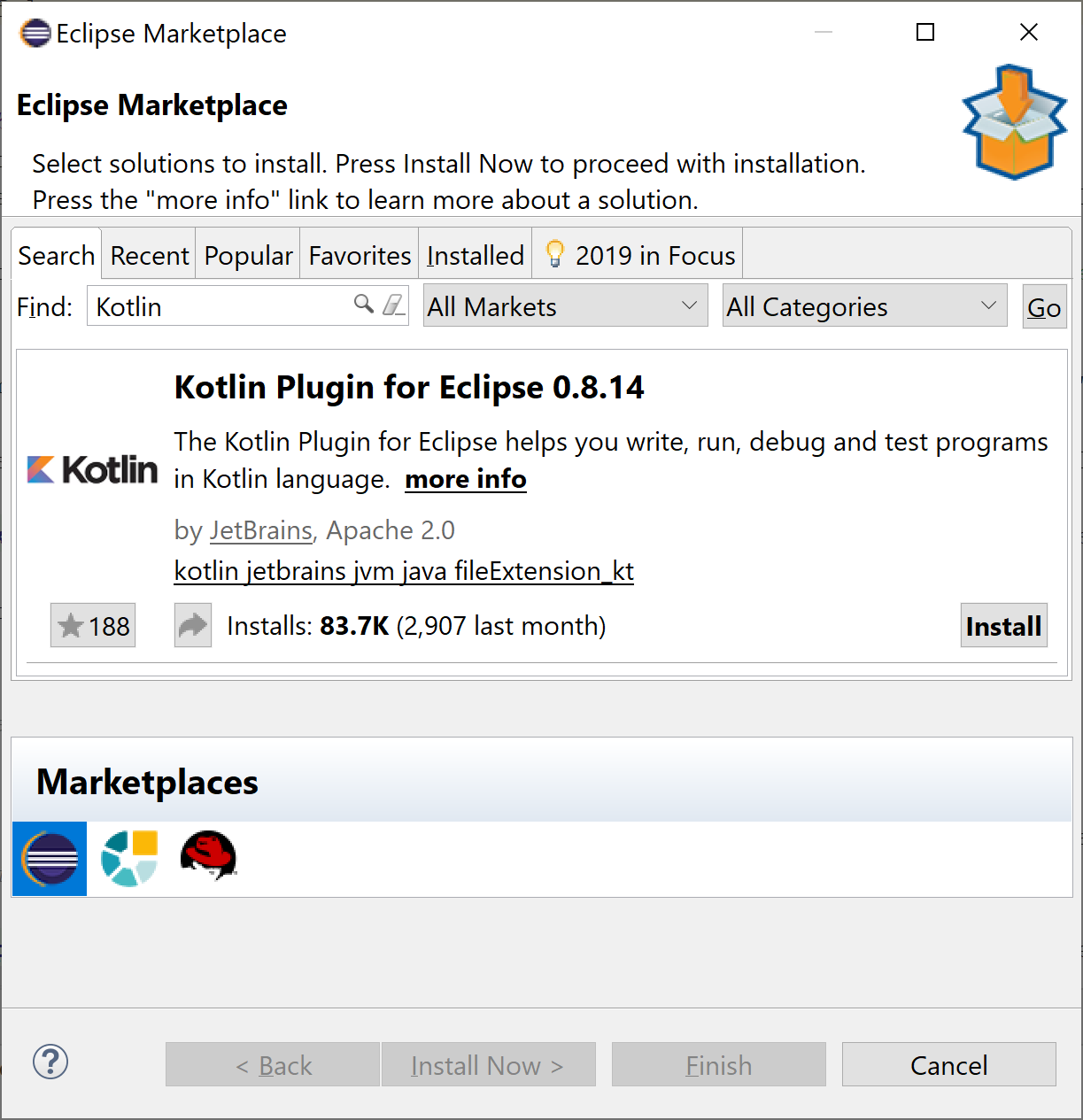 Eclipse Marketplace
